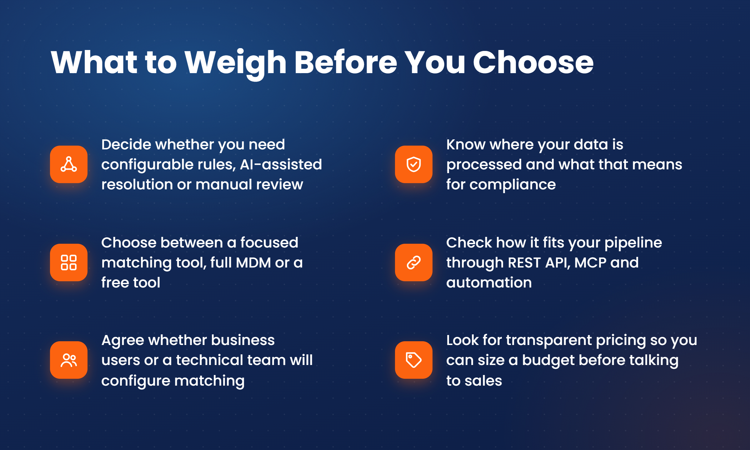 Data Ladder Alternatives Decisions to Buy